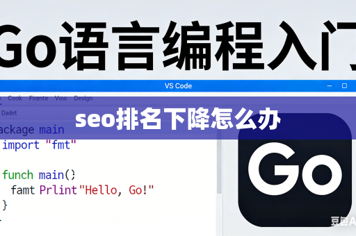 seo排名下降怎么办