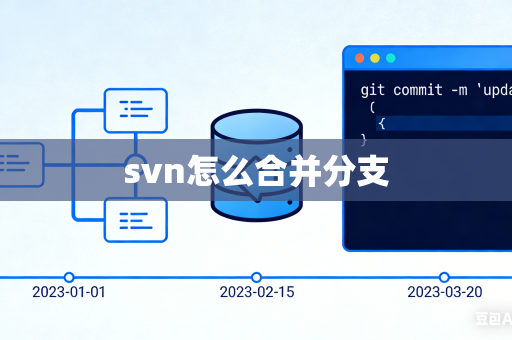 svn怎么合并分支