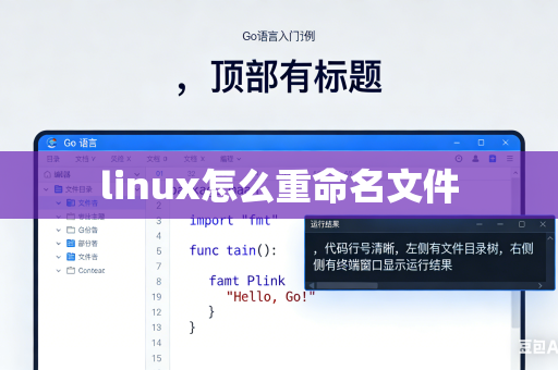 linux怎么重命名文件