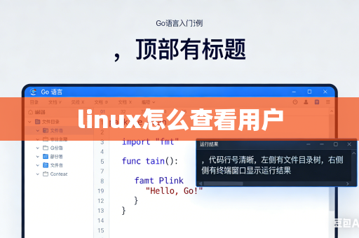 linux怎么查看用户