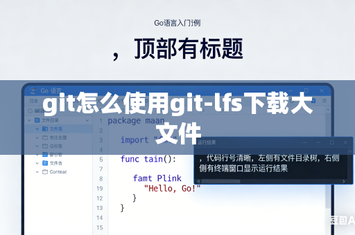 git怎么使用git-lfs下载大文件
