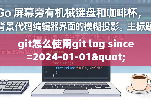 git怎么使用git log since=2024-01-01"