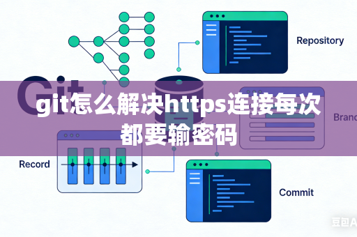 git怎么解决https连接每次都要输密码