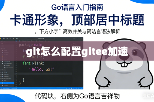 git怎么配置gitee加速