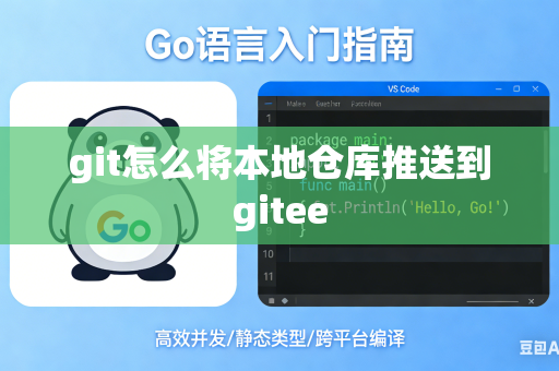 git怎么将本地仓库推送到gitee