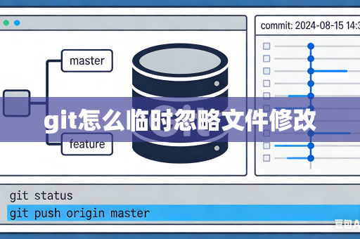 git怎么临时忽略文件修改