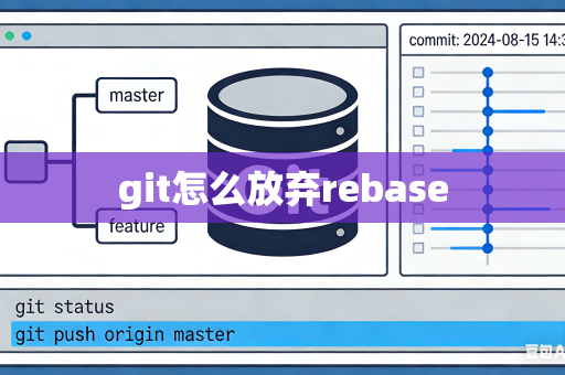 git怎么放弃rebase