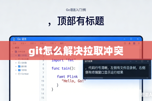 git怎么解决拉取冲突