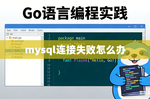 mysql连接失败怎么办